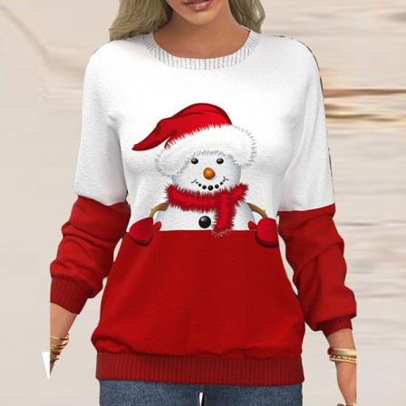 Dam Xmas Pullover Jultomten Printed Jultröja