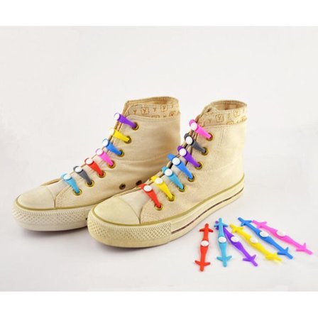 Smart sko snøring i silikone 2-pack