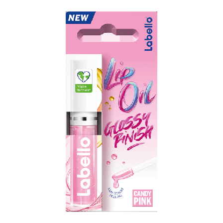 Labello Läppolja Lip Oil Baby Pink 5,5 ml Läppvård Dam Rosa
