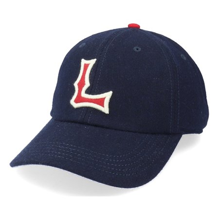 American Needle - Blå unconstructed Keps - Louisville Colonels Archive Legend Navy Dad Cap @ Hatstore
