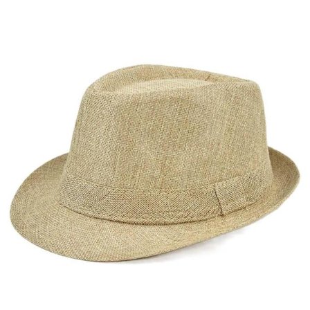 Topplue Solid Color Jazz Hat Herrebritisk Hat Dame All-match Casual Solskjerm Fire Sesonger Cowboy Hat Gentleman Hat