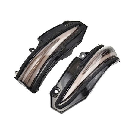 LED Sidospegel Bakljus Dynamiska Sekventiella Blinkers för 4Runner, Röktonade 2 ST