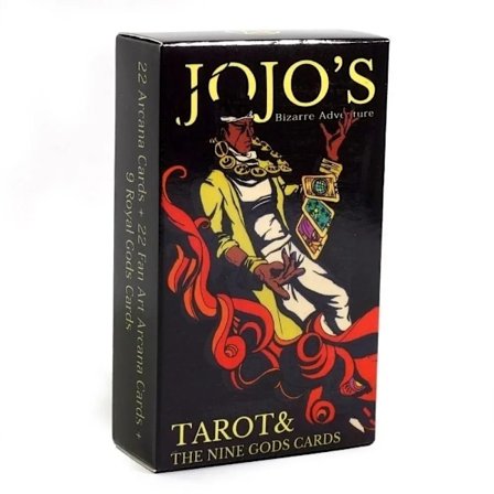 Anime JoJo Bizarre Adventure Tarot-kortit Ennustuspakka Englanninkielinen Versio Oracle Lautapelit Ystäville Juhliin