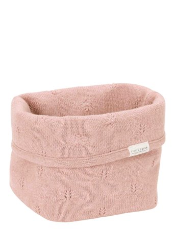 Little Dutch Little Dutch - Strikket Opbevaringskurv Lille Pure Blossom - Pink - ONE SIZE