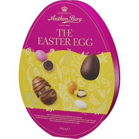 ANTHON BERG Choklad Easter Egg ask 190g - Lyreco - Kök och servering - Ätbart - Godis och choklad