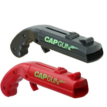 Øl-caps-pistol, morsom skyterflaskeåpner for kreativ drikker