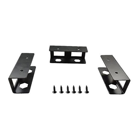 Laptopstativ under skrivebord, plassbesparende holder, stativ for bærbare datamaskiner