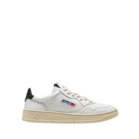Autry, Medalist Low Sneakers Wit, Dames, Maat:40 EU,leer