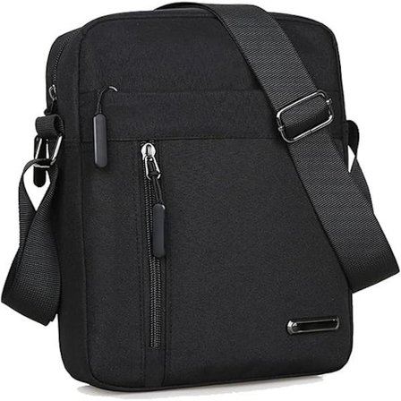 Skulderveske for menn, midjeveske, crossbody for menn, vanntett messenger bag crossbody, for daglig bruk