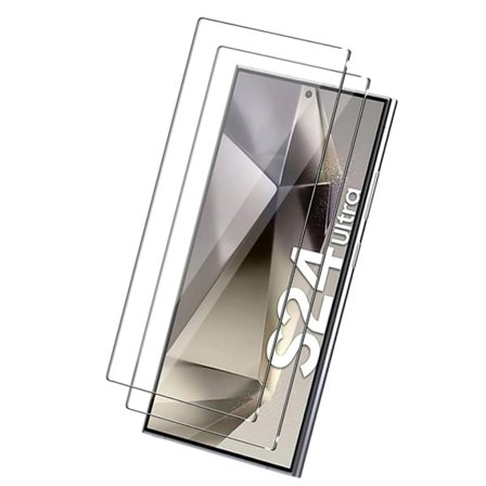 2 kpl Samsung Galaxy S24 Ultra - Näytönsuoja Karkaistu Lasi Läpinäkyvä