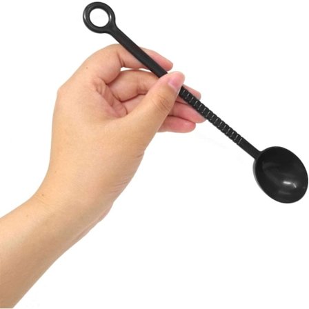 Plastik Lang Skaft Kaffemåleske Scoop til Kaffe Bønne Te Sukker Mælkepulver eller Flydende Krydderi