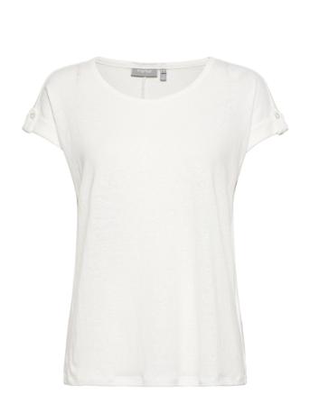 Frfefrance 4 T-Shirt T-shirt Top Hvid Fransa