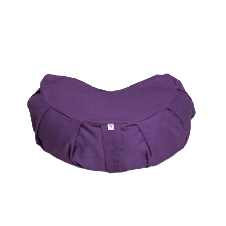 Yogiraj Meditationskudde Meditation Cushion, Crescent Sporttillbehör Unisex Lila