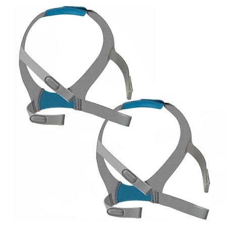 2 stk. udskiftningshovedbåndsstropper til F30, hovedbåndsstropper til F30 CPAP-maske, justerbar pasform med magisk tape