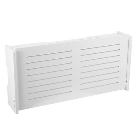 Wifi Router Opbevaringsboks Vægmonteret Trådløs Panel Hylde Stik Board Beslag Kabel Organizer Boligindretning bs