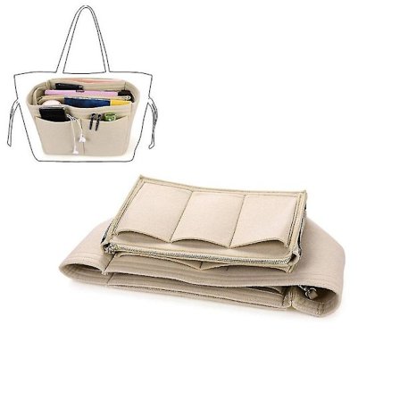 Organiser Insats Handväska, Multifickor Filt Handväska, 26*13*16cm