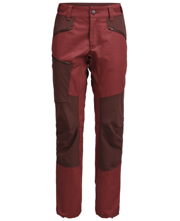 Lundhags Makke Lt Ws Pant Rosewood/Burgundy