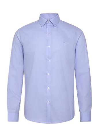 Slim Str Collar Sld Blue Calvin Klein