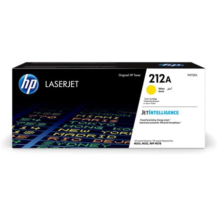 HP Toner W2122A 212A 4,5K Gul - Lyreco - Toner och bläck - Tonerkassetter - Toner HP