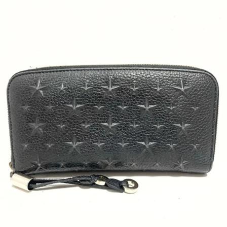 Jimmy Choo Pre-owned, Pre-owned Leather wallets Zwart, Dames, Maat:ONE Size