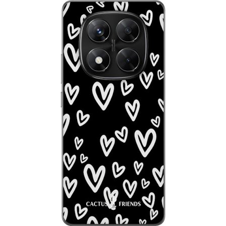 Yhteensopiva Puhelinkuori Xiaomi Xiaomi Redmi Note 14 Pro Cactus and Friends - Handdrawn Love Chaos