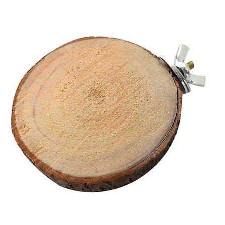 Fuglebur Tilbehør Springplatform til Papegøje, Tygelegetøj til Egern Hamster, Rund Pind til Små Kæledyr[HK]