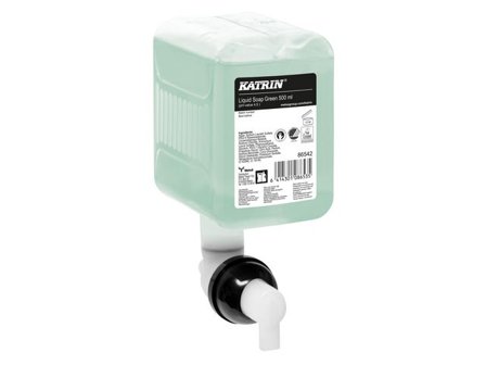 KATRIN Tvål Green 500ml - Lyreco - Städ och hygien - Tvål och hygien - Hygiensystem - Katrin