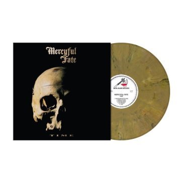Time - beige brown marbled vinyl Mercyful Fate
