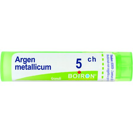 Boiron Argentum Metallicum 05Ch Tubo Granuli 4g