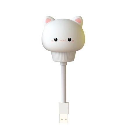 LED Clidren USB Nattlys Tegneserie Lampe Bear Fjernkontroll #18