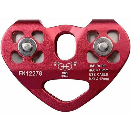 Kaksisuuntainen Zipline-vaijeriköysirullasarja - Ulkokiipeilyrulli työ- ja pelastustoimintaan (30kn/6700lbs)