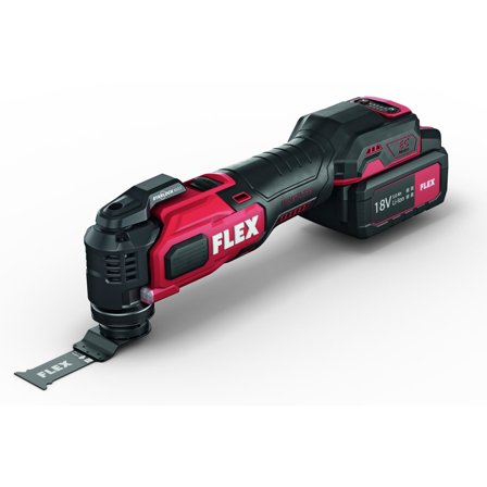 Flex MT18.0-EC I SET Multiværktøj med 2 stk. 5,0 Ah batterier, oplader, Maskiner