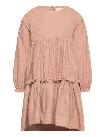 Nmfrumina Ls Dress Lil Dresses & Skirts Dresses Casual Dresses Long-sleeved Casual Dresses Korall Lil'Atelier*Betinget Tilbud
