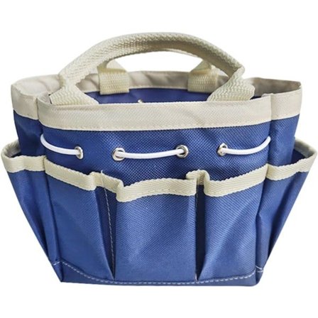 Trädgårdsverktygsväska Trädgårdsväska Bärbar Slitstark Kraftig Multifunktionell Verktygsförvaringsväska, Oxfordväska för Trädgårdspresent, Trädgård