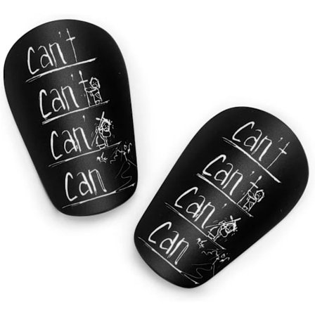 1 Pair Mini Football Shin Pads, Extra Small Soccer Shin Guards Protective Shin Pads Equipment (8x5cm)