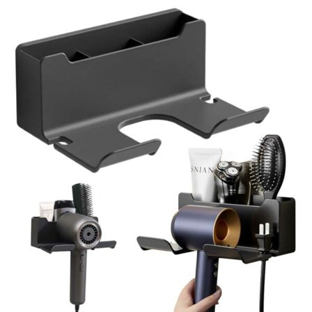 Frisyrens selvlager opbevaring til hårtørrer organisation badeværelse