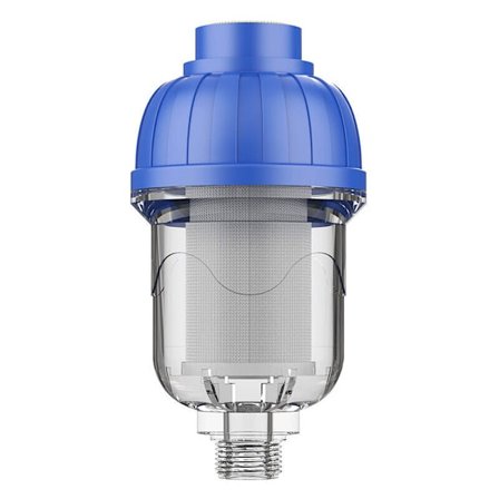 Dusch Kalkfilter, 1/2" Anti-Kalk Vattenmjukgörare, Duschfilter med Rostfri Stålskärm, Vattenfilter för Vattenvärmare, Duschar, Tvätt