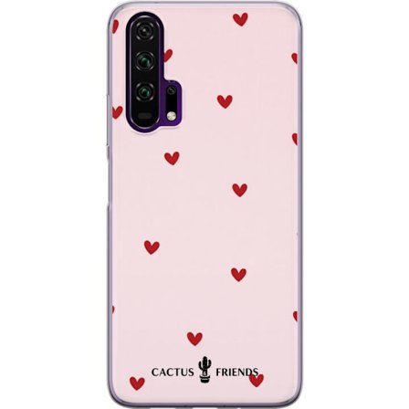 Kompatibelt Mobildeksel til Honor Honor 20 Pro Cactus and Friends – HeartSprinkle