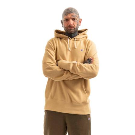 Champion Hoodies gul, Herr, Herr, Storlek: S