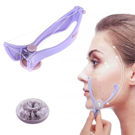 Hår Fjerner, Ansigtshår Fjerner, Manuel Hår Fjernelse Plukning Nem Trådning Hår Fjernelse Til Kvinder & Mænd Krop