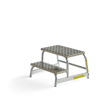 Step stool INCREASE, 2 steps, platform height 400 mm