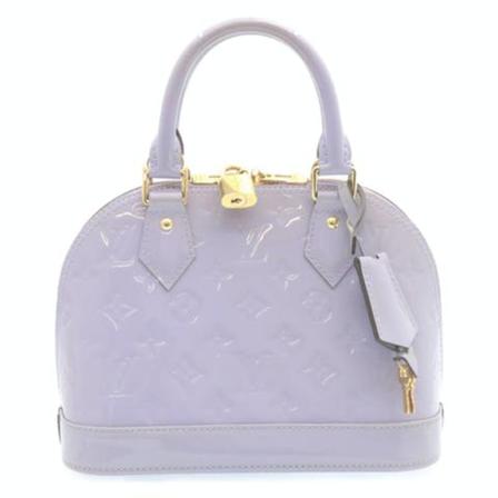 Louis Vuitton Vintage Pre-owned Leather Alma Lilla, Dame Vintage Tasker, Størrelse: ONE Size