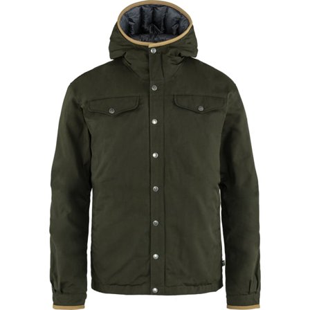 Fjällräven Herr's Greenland No. 1 Down Jacket in Deep Forest | Size: Medium, Dun/G-1000/Polyester