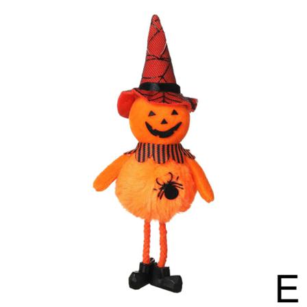 Halloween Häxa Plysch Docka Ängel Flicka Pumpa Dekorationer Hangin