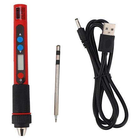 USB Loddekolbe Digital Termostat Blyfri Håndværktøjssæt Justerbar Temperatur