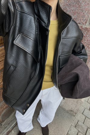 NA-KD Haut en maille côtelée à encolure ronde - - Vert - XS