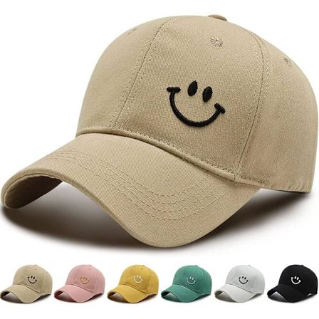 Baseball Cap, Bomull Solbeskyttelse Baseball Cap, Menn Kvinner Sommer Unisex Justerbar Hat Hip Hop Sports Utendørs Cap(Khaki)
