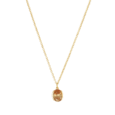 Sif Jakobs Jewellery Halsband Ellisse Carezza Dam Beige ONESIZE