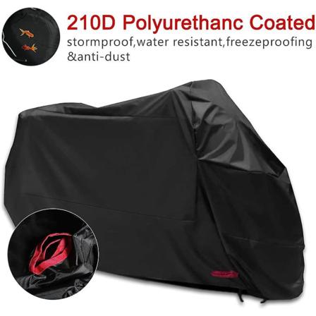 Motorcykelcover polyester vandtæt cover (245*105*125cm)