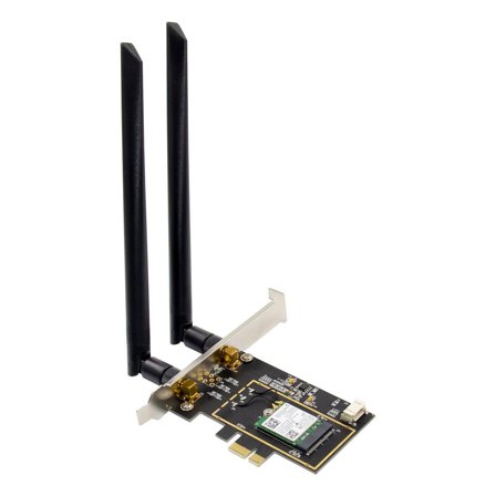 MicroConnect Intel Dual Band Wireless-N 7260 - nettverksadapter - PCIe 2.0